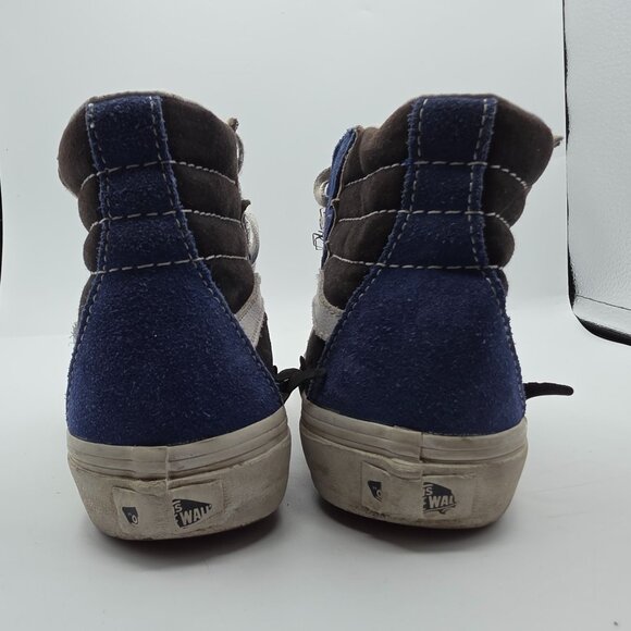 Vans Sk8-Hi Bolt True Blue Womens Size 5.5 High Top Skate Shoes Casual Walking - Picture 5 of 13